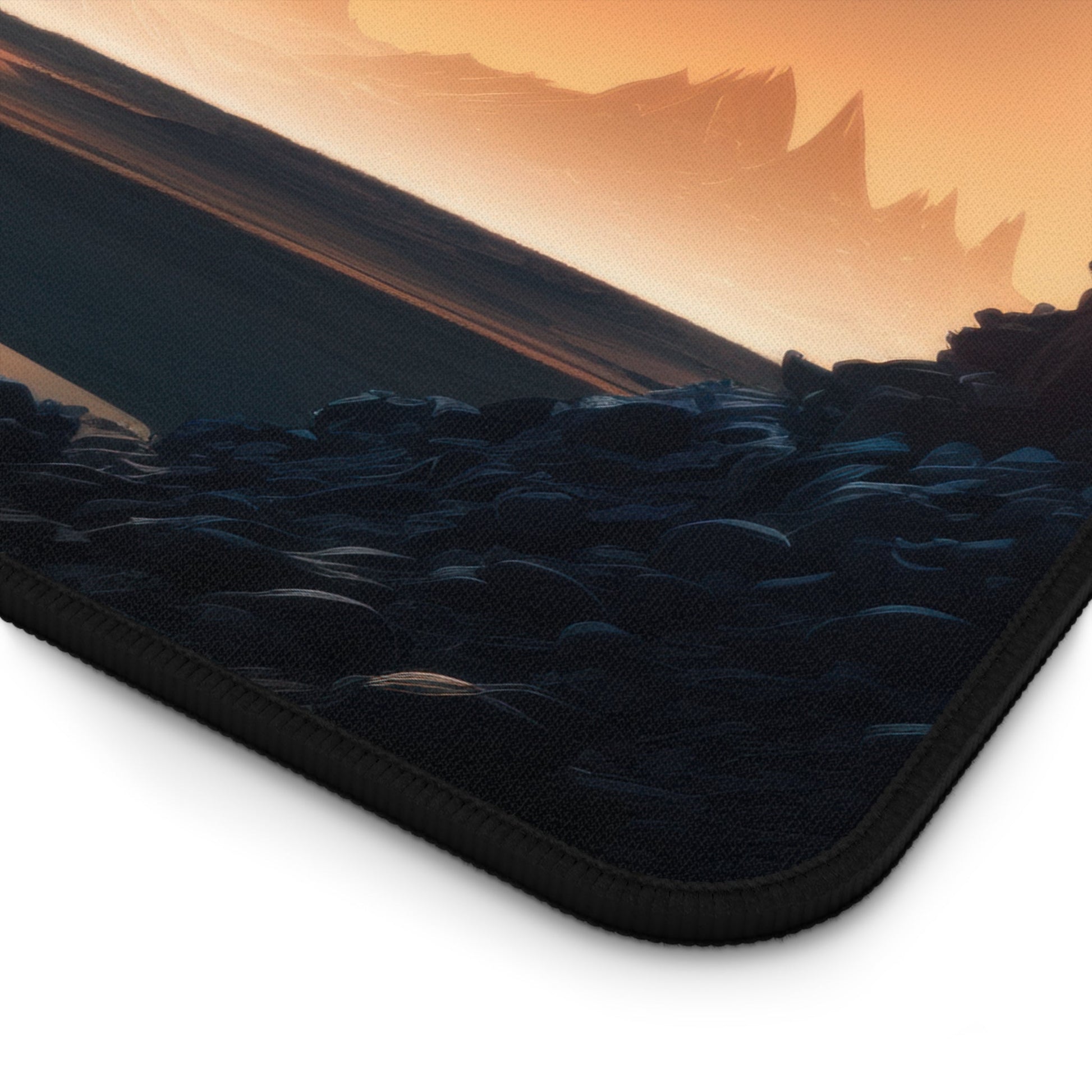 Close-up view of the front of the Extraterrestrial Landscape, Galactic Imagery xxl mouse pad