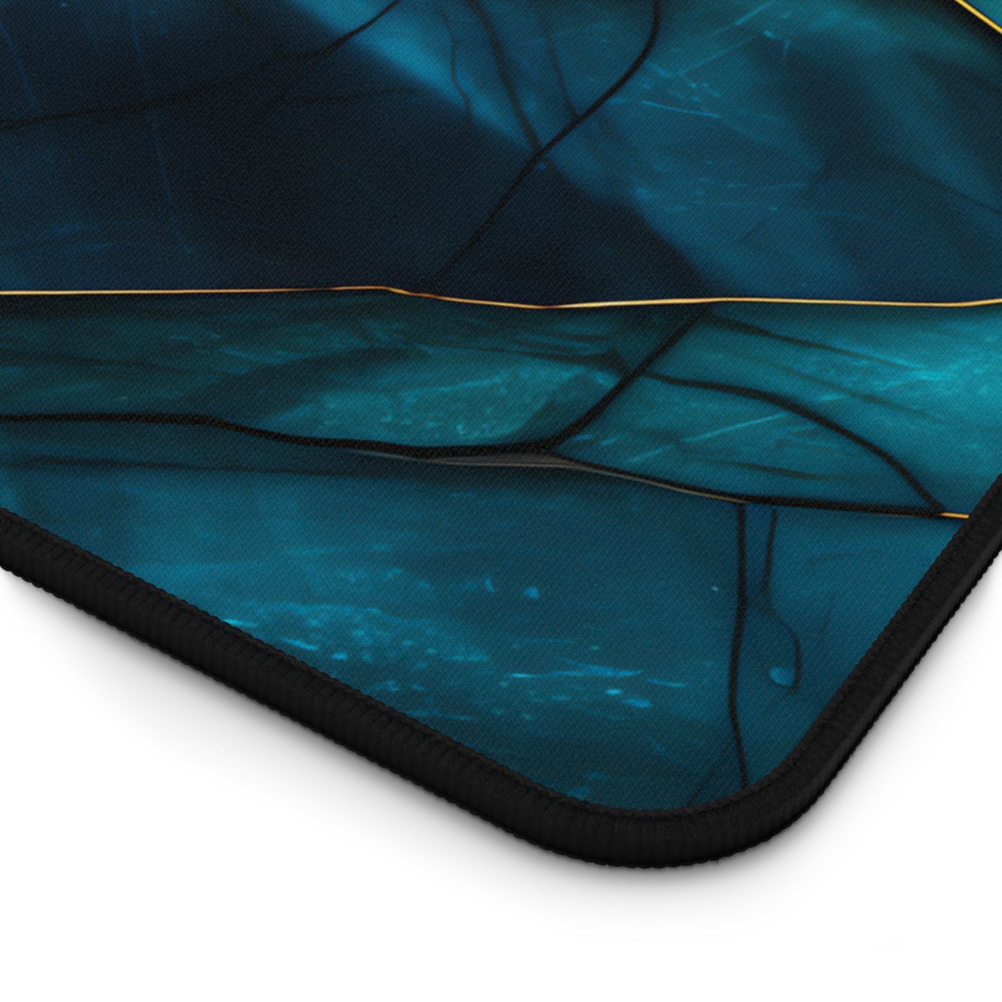 Turquoise Gemstone Geode Blue XXL Mouse Pad