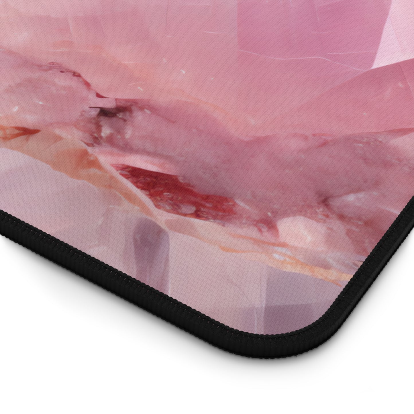 Morganite Slab Geode Pink XXL Mouse Pad